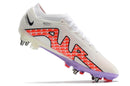 Chuteira Nike Mercurial Vapor XV Elite SG Campo - Branco e Vermelho